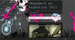 Desktop Screenshot of megadeth.megawan.com.ar